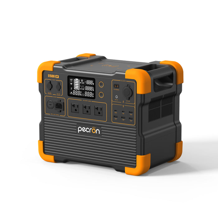 PECRON E1500LFP Expandable Portable Power Station 2200W 1536Wh