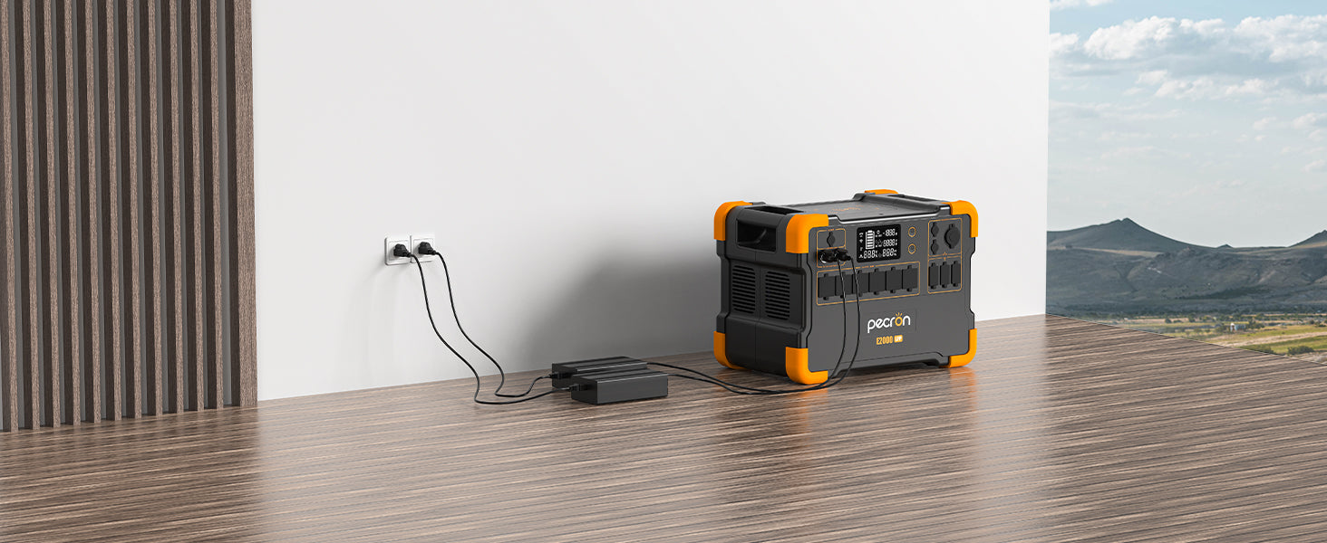 PECRON E2000LFP Expandable Portable Power Station 2000W 1920Wh