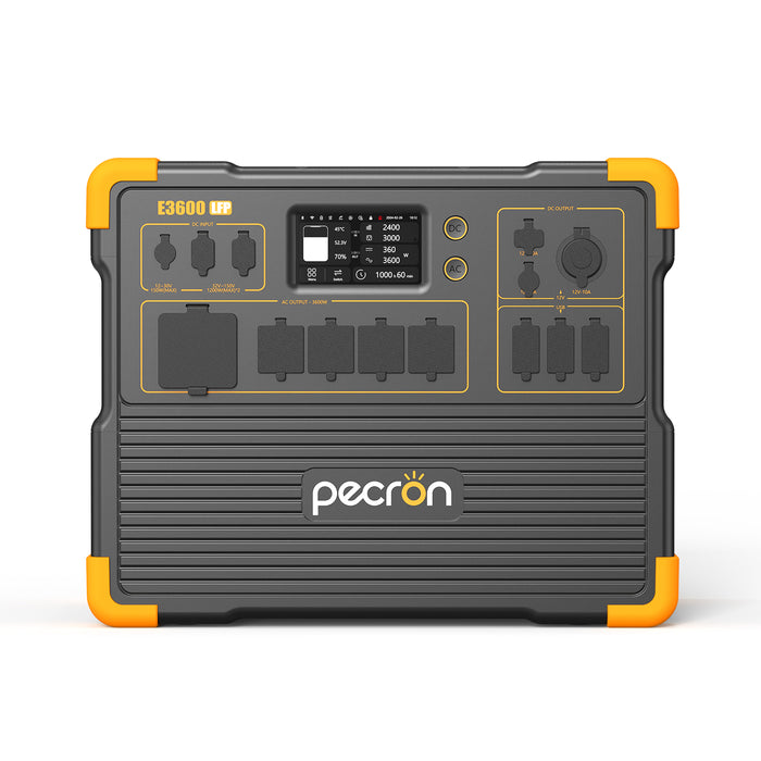 PECRON E3600LFP Portable Power Station 3600W 3072Wh - PRE-ORDER